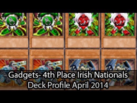 Chain Gadgets - 4th Place Irish Nationals Cormac Haydon - Yugioh Deck Profile April 2014