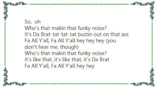 Da Brat - Fa All Y&#39;all Lyrics