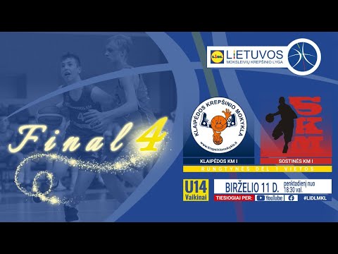 LIDL - MKL: U14 berniukų krepšinio čempionato A divizionas | Klaipėdos KM I 🆚 Sostinės KM I 🎥🍿