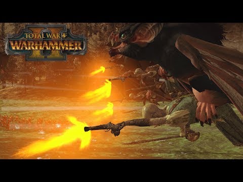 FLYING PISTOLIERS - Vampire Coast vs Beastmen // Total War: Warhammer II Online Battle