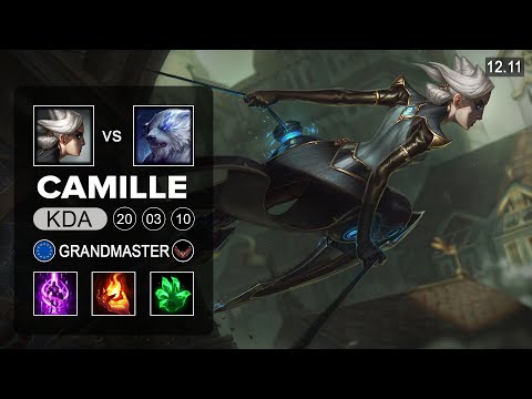 Camille vs Volibear Top - EUNE Grandmaster - Patch 12.11 Season 12