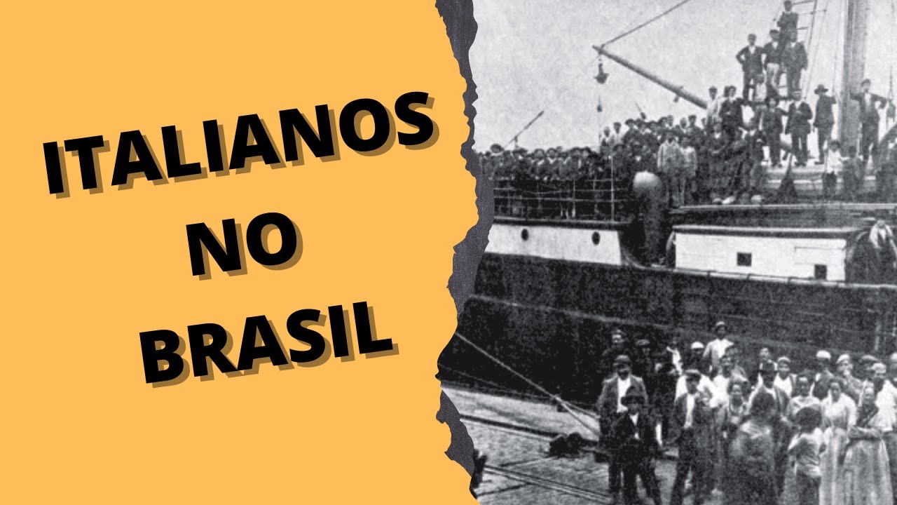 ITALIANOS NO BRASIL- Porque tantos italianos vieram para o Brasil no século XIX
