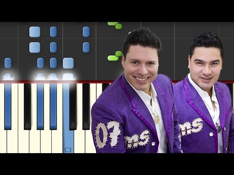 Me Vas A Extrañar - Banda MS - Piano Tutorial - Notas Musicales