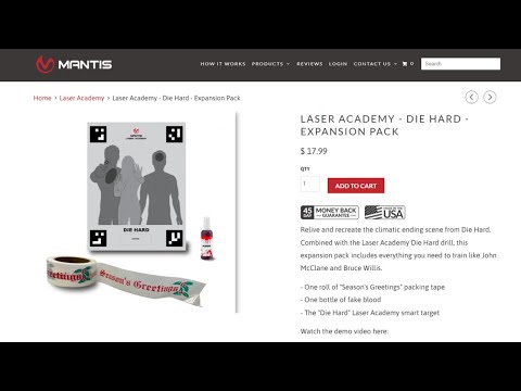 Mantis Laser Academy Die Hard Drill @JamesBondJB007