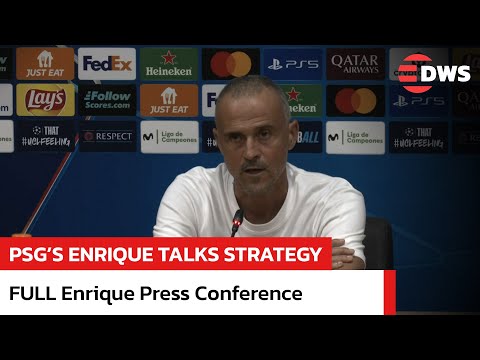 Luis Enrique Full Press Conference | PSG vs Barcelona Champions League 2025 | DWS News | AD14