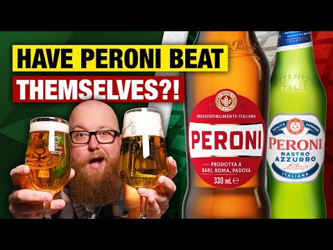 Peroni Red vs Peroni Nastro Azzurro [Italian Lager Beer Review]