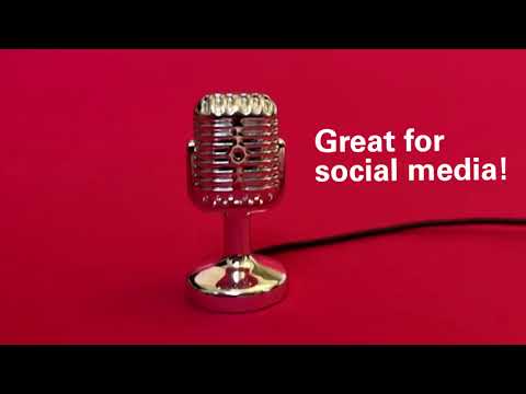 Mini Retro Microphone (US240)