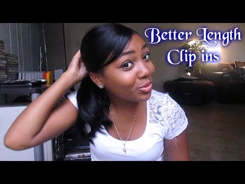 Better Length Clip-ins Unboxing + 1st Impression Try ON Video