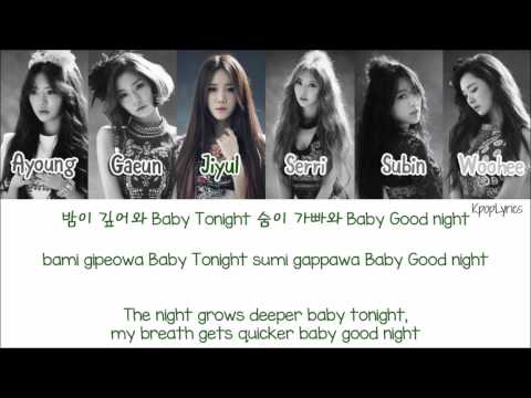 Dal Shabet (달샤벳) - Joker [Eng/Rom/Han] Picture + Color Coded HD