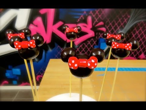 How To Make Mickey and Minnie Mouse Balloon Cake Toppers Video