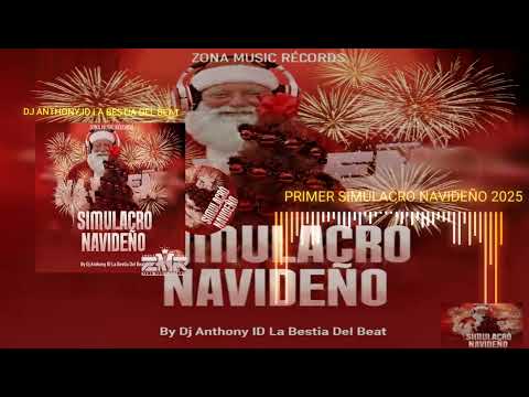 Primer Simulacro Navideño Vol.6 De  Zona Music Records Poder Latino Latino  By Dj Anthony ID LBDB 