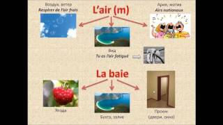 Смотреть онлайн Урок французского языка интересные слова