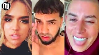 ¡¿FUE FALSO?! Karol G niega a Anuel 💔 | Anuel: “Si algún día me faltas no seré nada” | Coscu en vivo