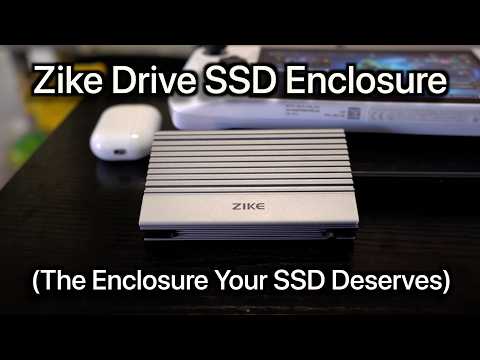 Zike Drive SSD Enclosure (The Enclosure Your SSD Deserves)
