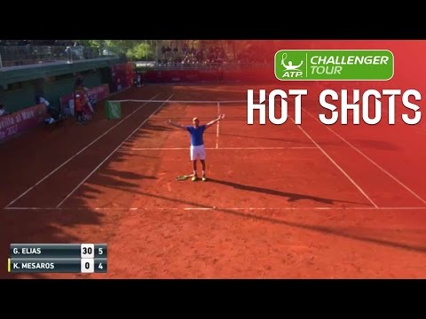 Elias Strikes Stunning Tweener Lob At Francavilla Challenger