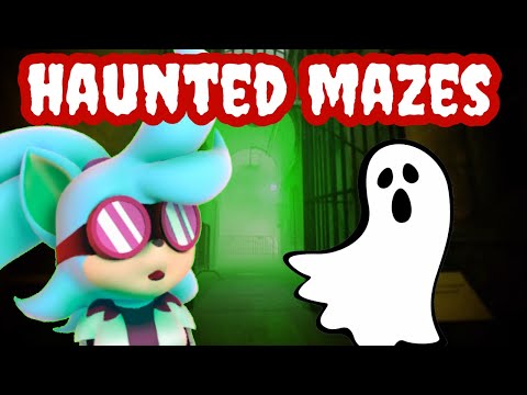 SNT Live! - Explore HAUNTED MAZES with me!