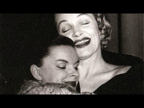 Marlene Dietrich and Maria Riva visit Judy Garland at the Palace (1951)