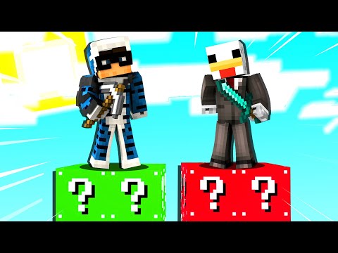 HO SFIDATO BELLAFACCIA ALLA GARA DEI LUCKY BLOCK - MINECRAFT