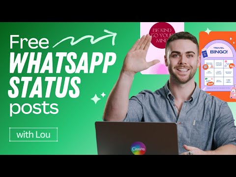 Create outstanding WhatsApp status posts with Canva