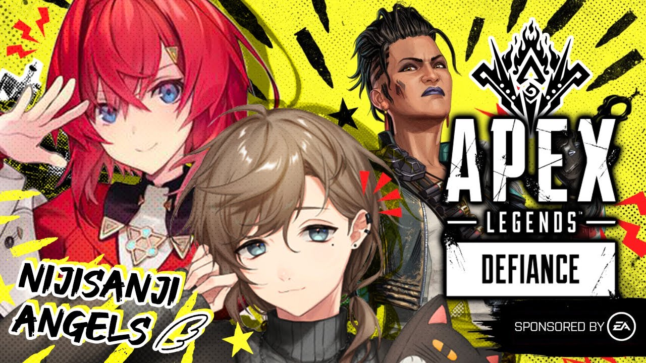 APEX | アンジュさんと久しぶりに遊ぶぞ! #にじさんじえんじぇるず【にじさんじ/叶】