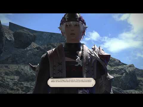 Final Fantasy XIV PS4 Growing A Summoner Part 10 - Level 35 Job Quest