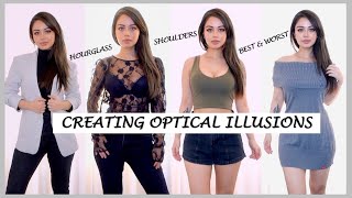Narrow Vs Broad Shoulders! What to Wear to Create Balanced Outfits & Optical Illusions + Demo
