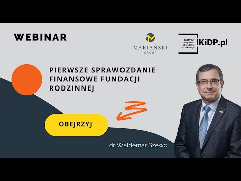 Pierwsze sprawozdanie finansowe fundacji rodzinnej #fundacjarodzinna #rachunkowość #sprawozdanie