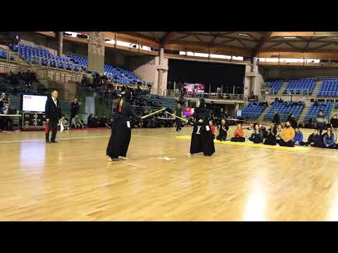 Final: VANDERSCHANS Mariella vs  RUVOËN Laure Kendo Open de France 2020 cat. femmes Kyu/1er/2e/3eDan
