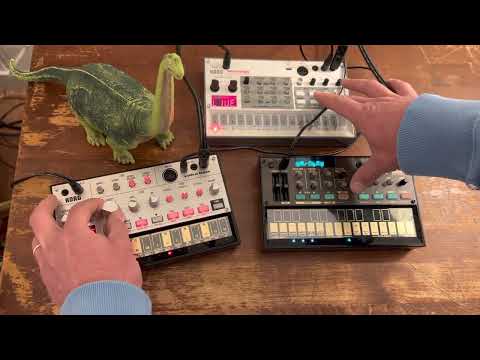 Volca FM2 and Volca Bass - Deep Space