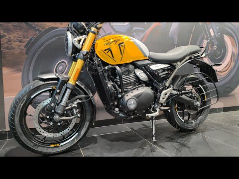 All New 2026 Triumph Speed 400 - Racing Yellow / Pearl Metallic White