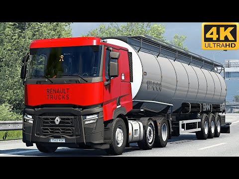 4K | ETS2 1.44 | Promods 2.61 | Renault Range T | Ostrava 🇨🇿 󠁧󠁢󠁳󠁣 - Radom 🇵🇱