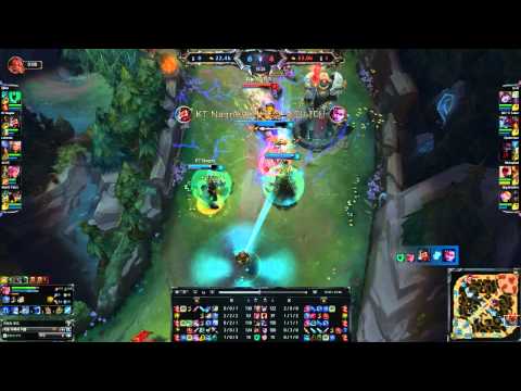 SKT T1 Faker - Cho'Gath vs Cassiopeia Mid Lane - KR SoloQ