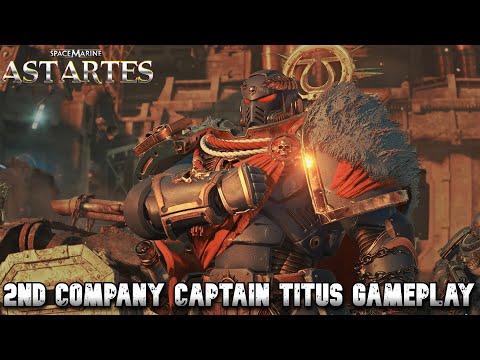 CAPTAIN TITUS in Space Marine 2!! - Warhammer 40K: Space Marine 2 -Astartes Mod