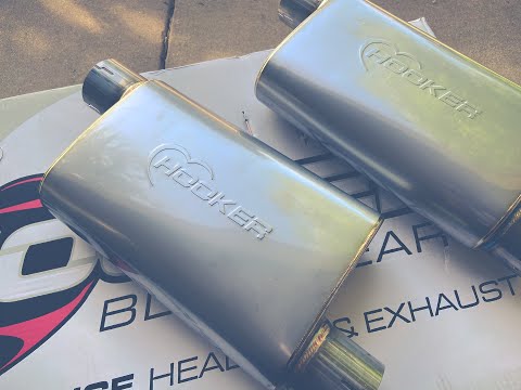 How to install: Hooker BlackHeart Exhaust: Install and test drive (LS Swapped Monte Carlo)