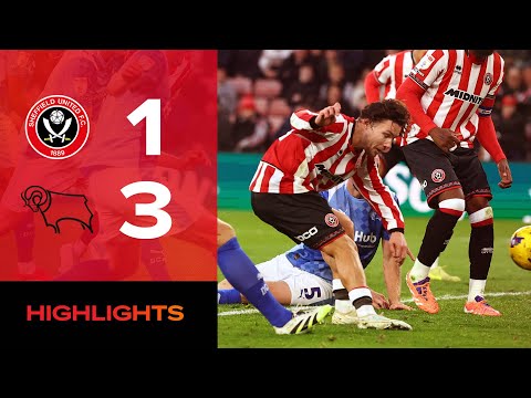 Sheffield United 1-3 Derby County | EFL Championship highlights