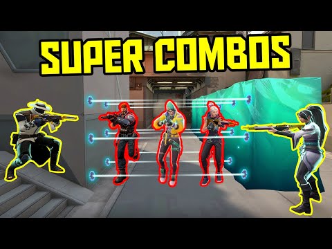 THE POWER OF PERFECT ULTIMATES #2 - 200 IQ Tricks & Combos - VALORANT