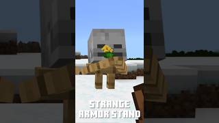 Strange Armor Stand [Minecraft]