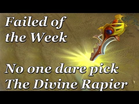 Dota 2 - NO ONE DARE PICK THE DIVINE RAPIER - Fail of the Week