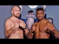 Tyson Fury vs Francis Ngannou • FULL WEIGH IN & FACE OFF VIDEO