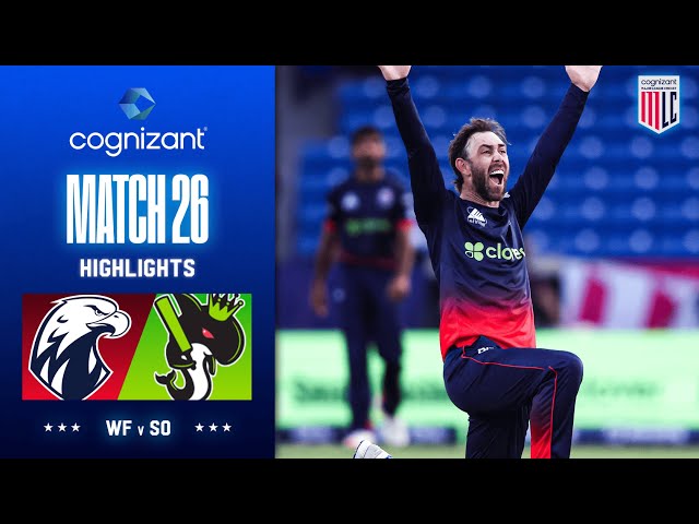 Cognizant Major League Cricket 2025 Match Highlights | Washington Freedom vs Seattle Orcas