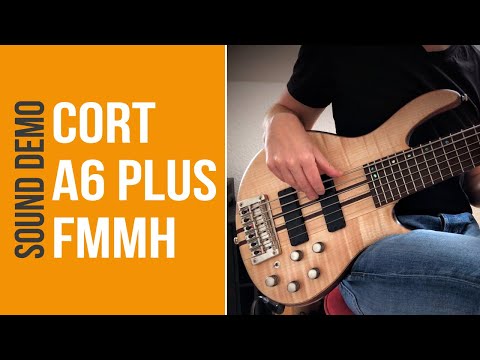 6-струнная бас-гітара CORT A6 Plus FMMH (Open Pore Natural) - фото 1 - id-p2704998409