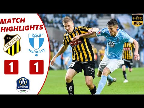 BK Bollklubben Häcken Göteborg 1-1 Malmö FF Fot...