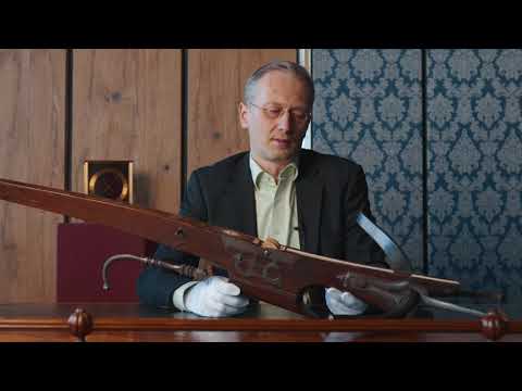 A heavy Flemish target crossbow, 17th century