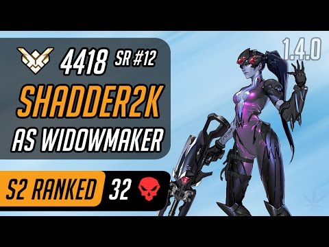 Shadder2k as Widowmaker, Reaper & Roadhog in Dorado [Season 2 - Grand Master - 32 elimina - Top 500]