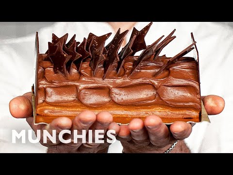 Dominique Ansel Makes Bûche de Noël