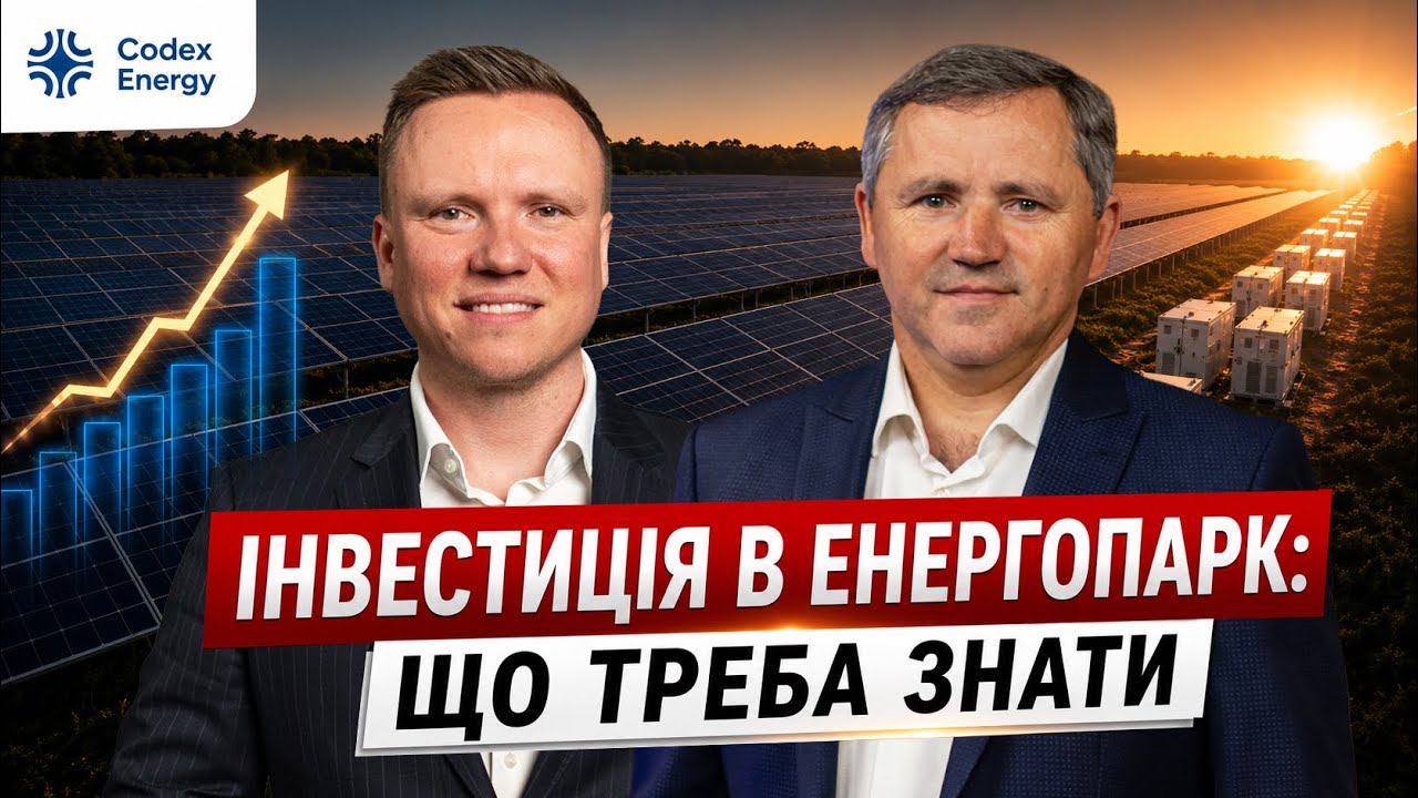 ІНВЕСТИЦІЇ в ЕНЕРГОПАРК: реальна ДОХІДНІСТЬ, ризики та ПЕРЕВАГИ моделі |  Codex