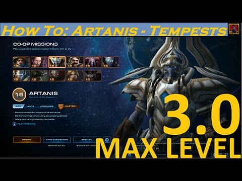StarCraft 2: LOTV - How to Use Tempests on Void Thrashing, Level 15 Artanis, Brutal