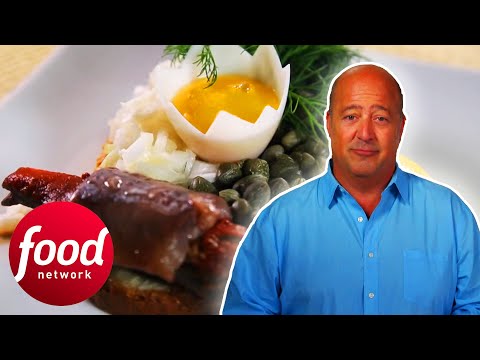 Andrew Zimmern Explores Smørrebrød: Denmark’s Sandwich | Bizarre Foods: Delicious Destinations