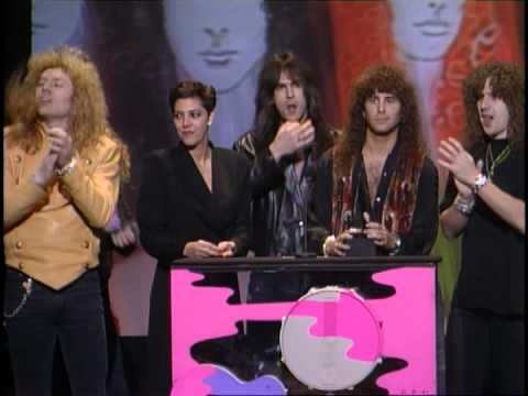 Firehouse Wins Favorite Heavy Metal/Hard Rock New Artist - AMA 1992