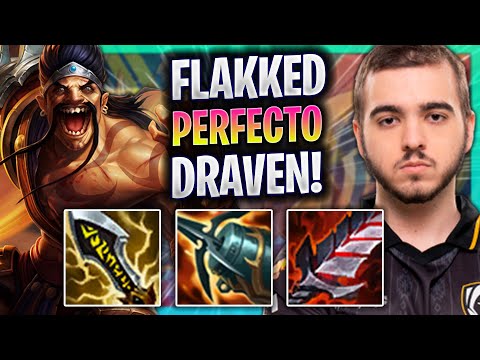 FLAKKED PARTIDA PERFECTA CON DRAVEN! - HRTS Flakked Juega Draven Bot vs Samira! | Season 2023